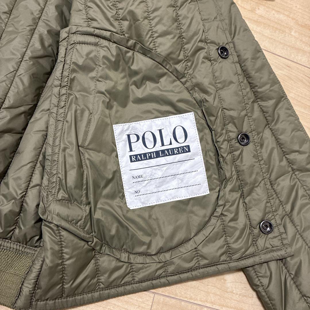 美品 Polo Ralph Lauren キルティングジャケット オリーブ160