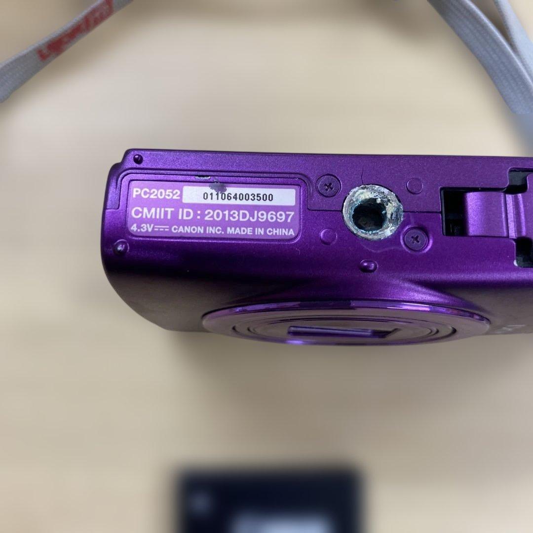 Canon IXY 紫 コンパクトデジタルカメラ　ジャンク
