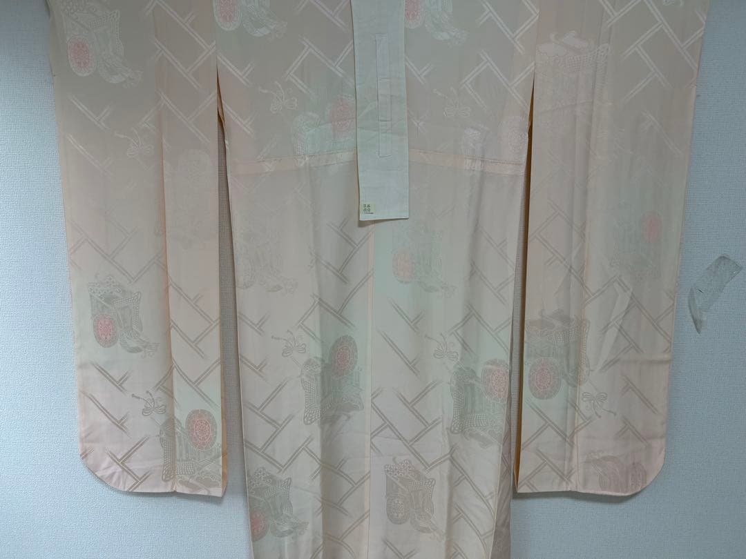 【 最終値下げ 】 豪華振袖５点セット！！　金通し　花柄　着物スキ倶楽部１９４