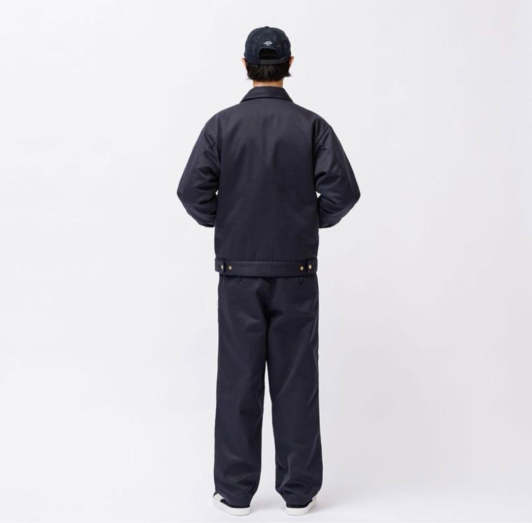 パンツ WTAPS WRKT2001 TROUSERS CTPL.TWILL NAVY