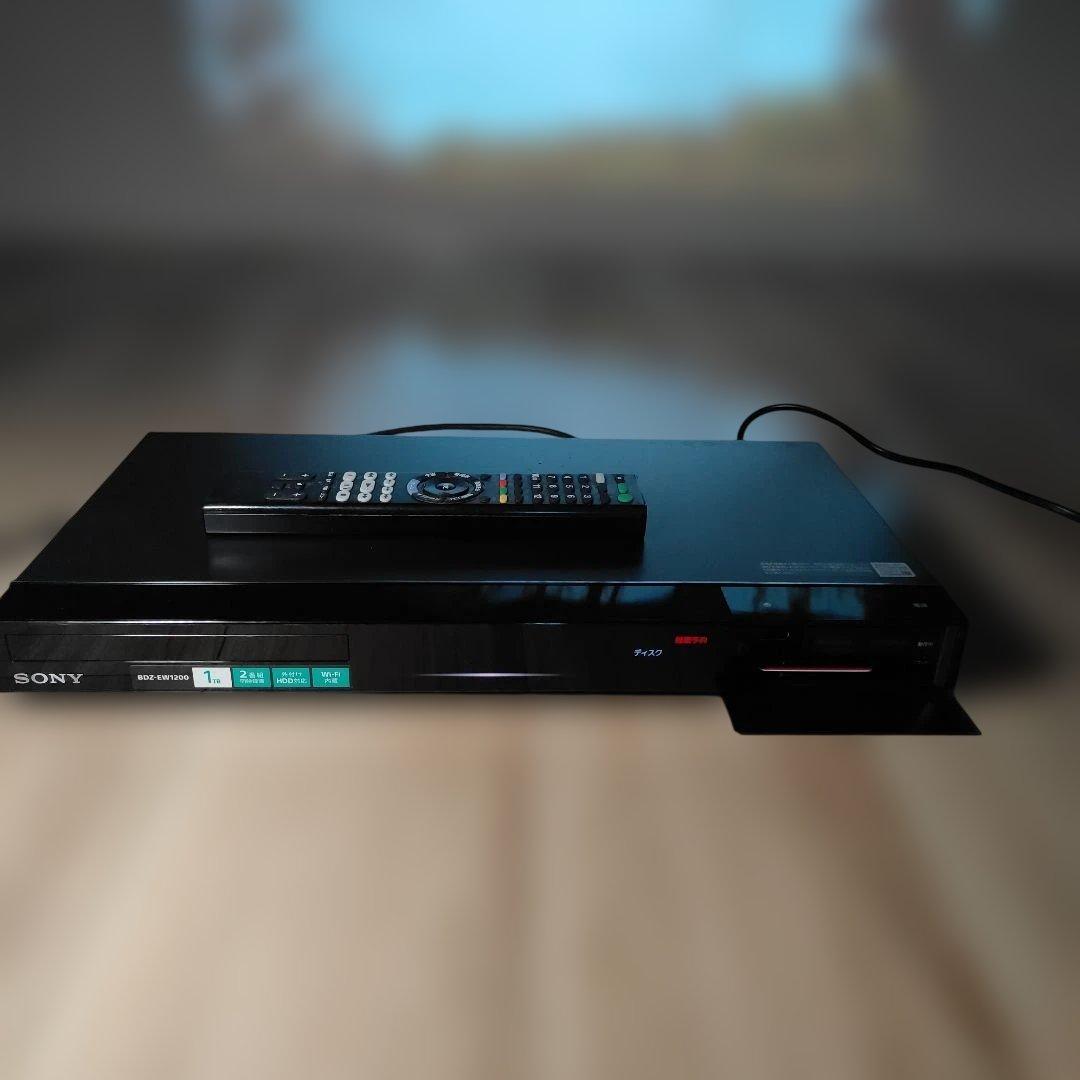 SONY 1TB 2番組同時録画 ブルーレイレコーダー BDZ-EW1200