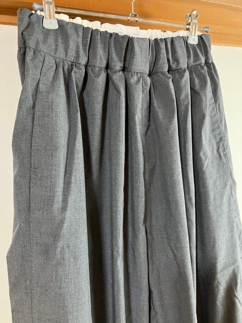 「Naoyaya」【NOCONTROLAIR】ワイドパンツ　グレー