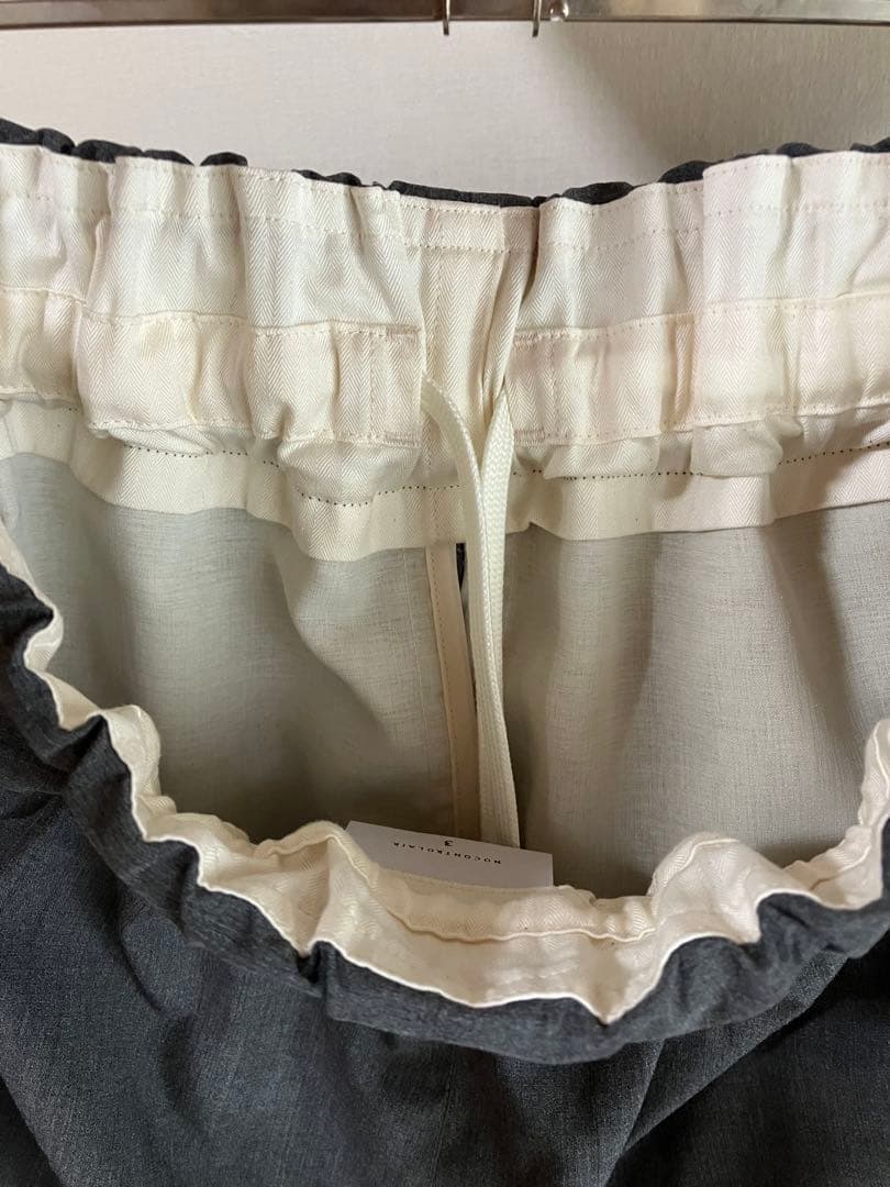 「Naoyaya」【NOCONTROLAIR】ワイドパンツ　グレー