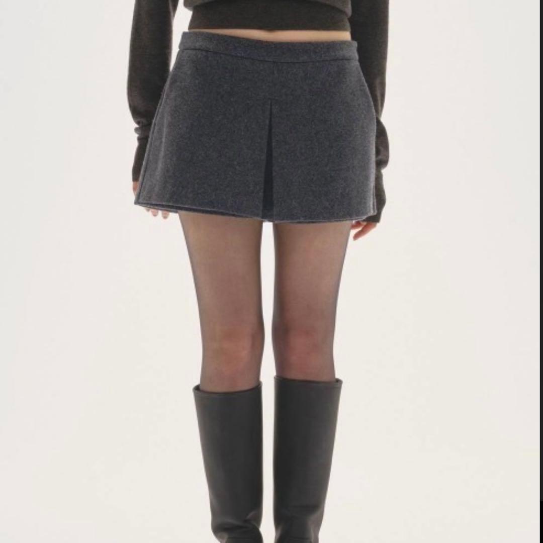 TODAYFUL Box Wool Shortpants グレー