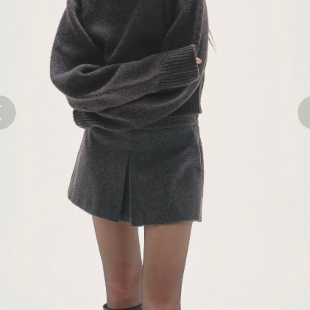 TODAYFUL Box Wool Shortpants グレー