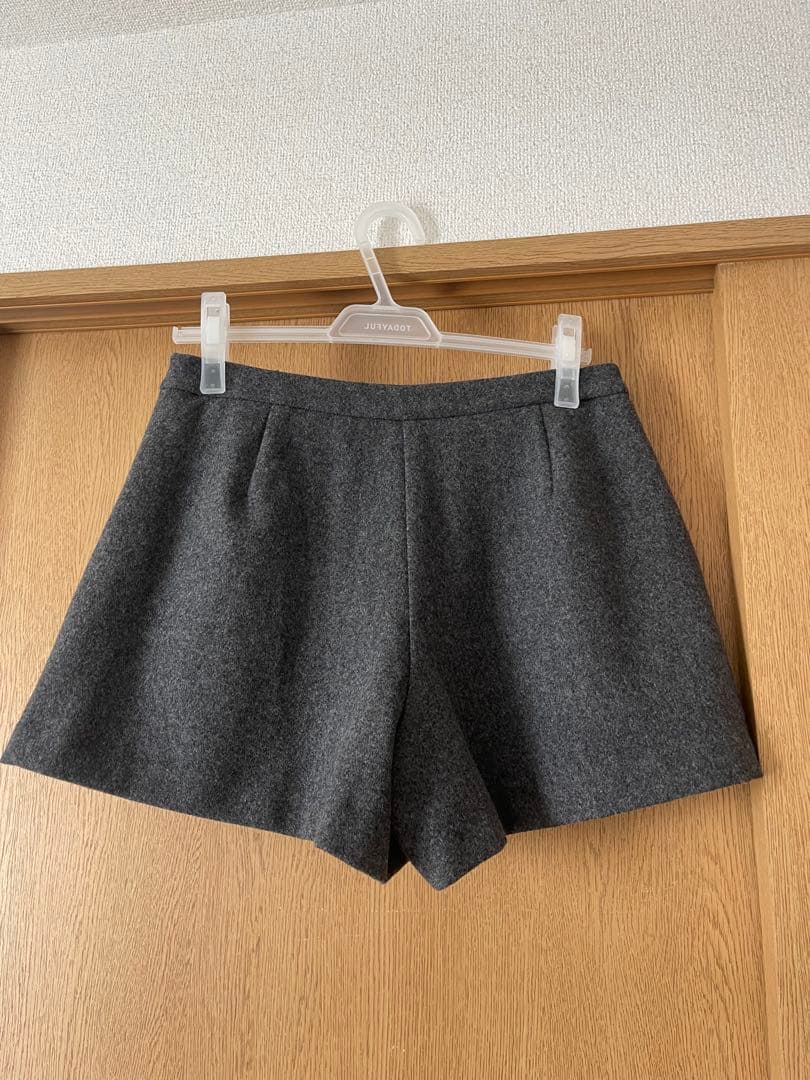 TODAYFUL Box Wool Shortpants グレー