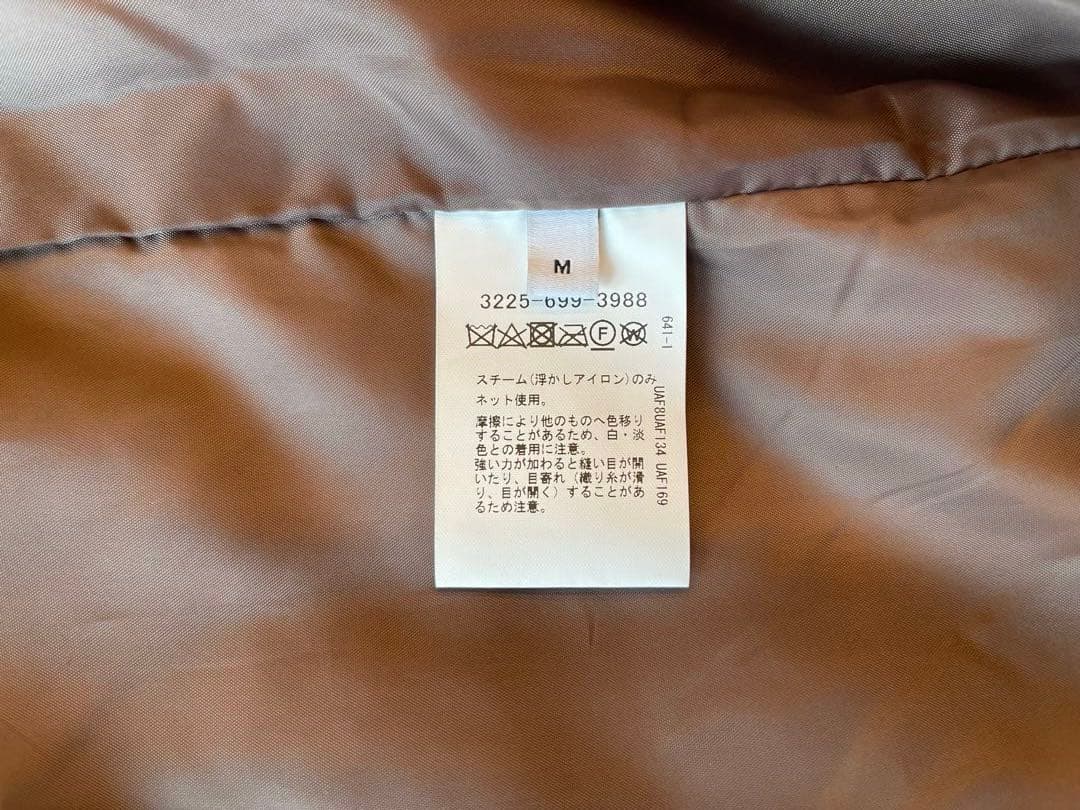 kinoko.さん×GLR ガンクラブチェック柄ファイヤーマンコートユニセックス