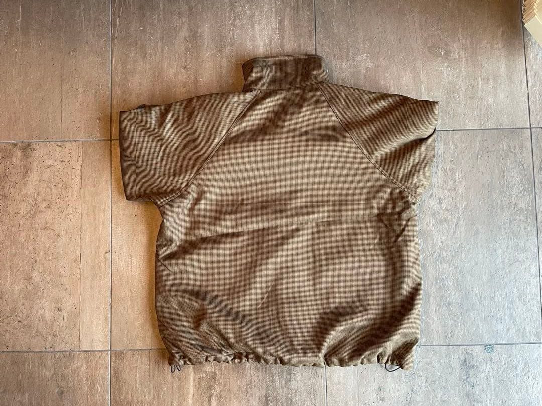 kinoko.さん×GLR ガンクラブチェック柄ファイヤーマンコートユニセックス