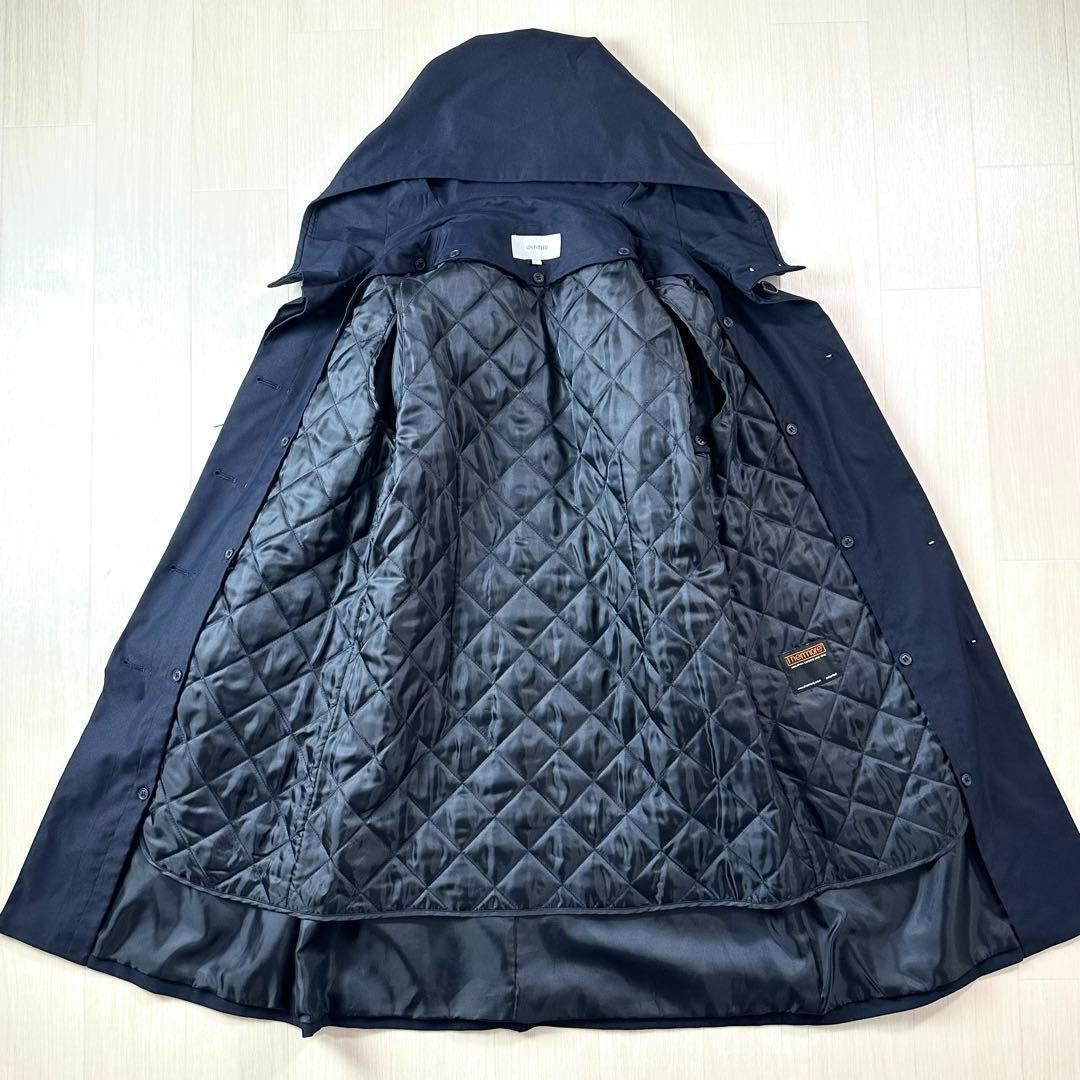 美品 untitled アンタイトル ライナー付き モッズコート ネイビー 3