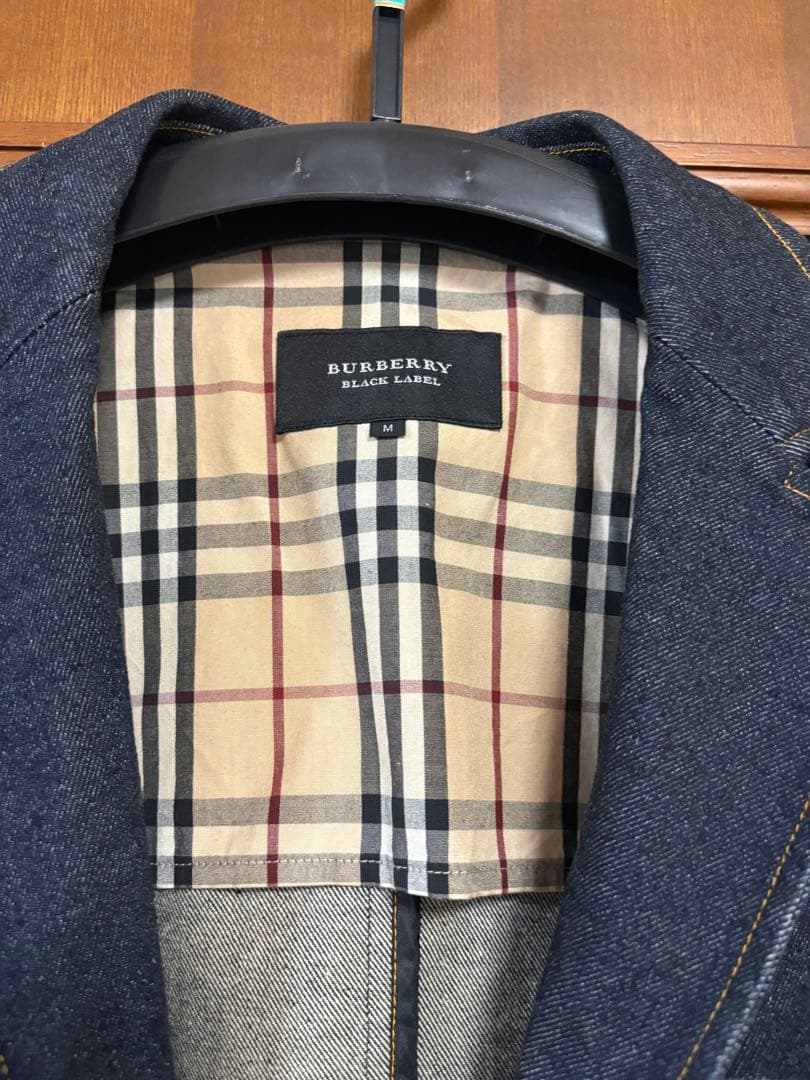 バーバリーブラックレーベル デニムジャケット M 極美品