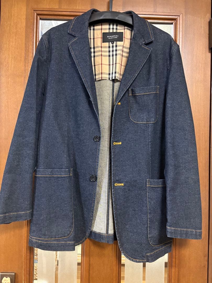 バーバリーブラックレーベル デニムジャケット M 極美品