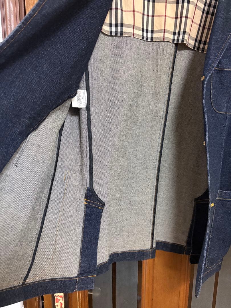 バーバリーブラックレーベル デニムジャケット M 極美品