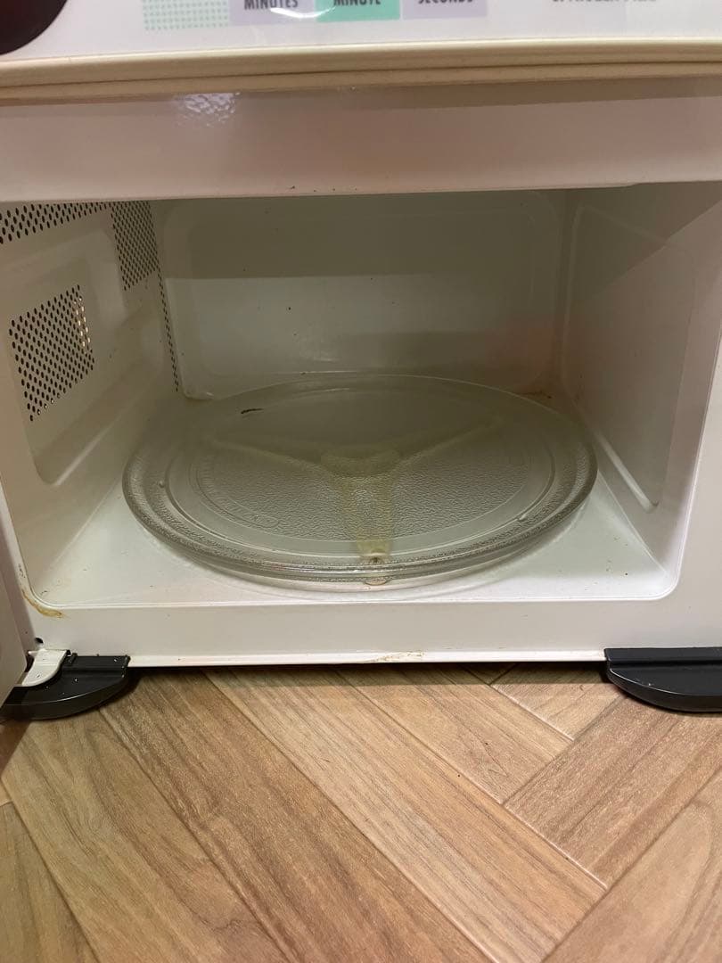 【レトロ電子レンジ】SHARP RE-HP1 スケルトンレッド