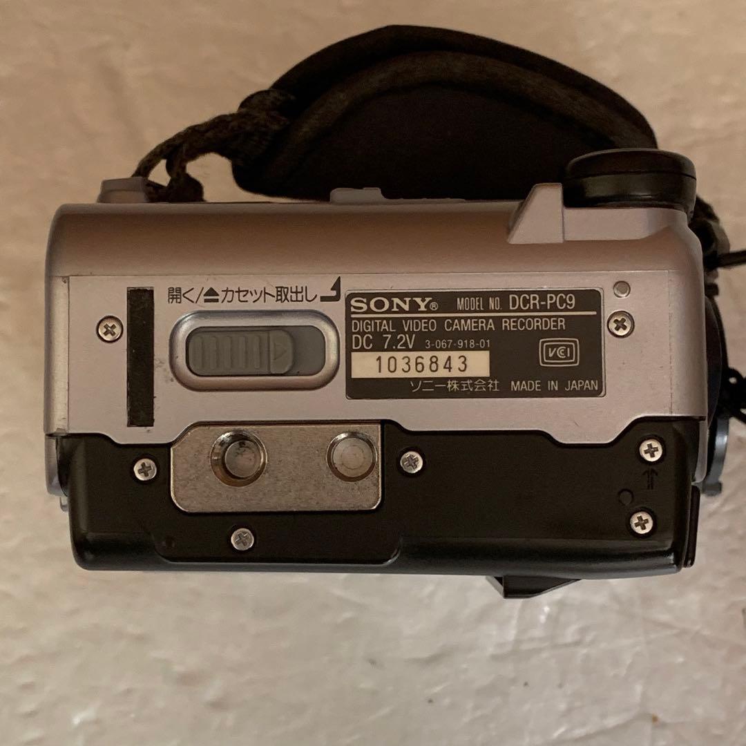 ジャンク ソニー SONY DCR-PC9 ハンディカム miniDVテープ