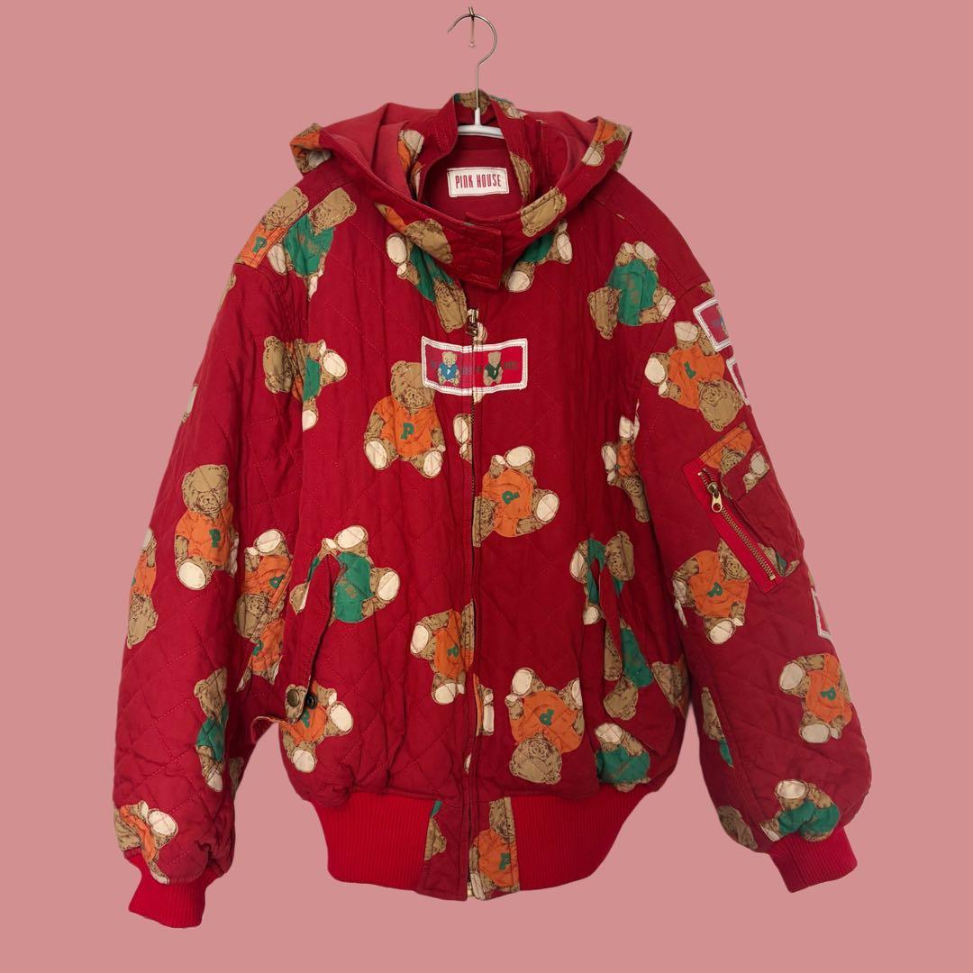 PINKHOUSE 90s赤くまブルゾン