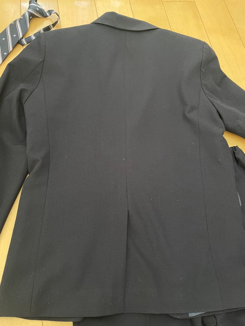 GLOBAL WORK ネイビー スーツ 160【ネクタイ付き】