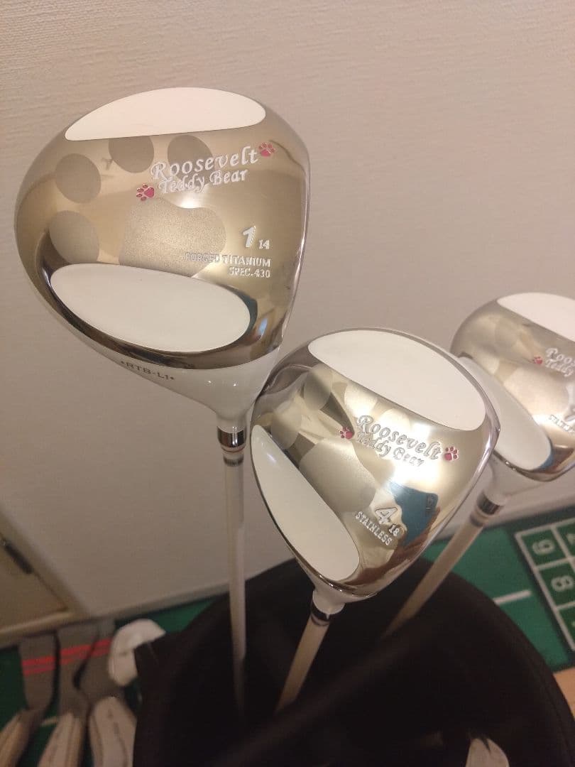 nanako！　レディース　ゴルフクラブセット ほぼ未使用　バッグ付き