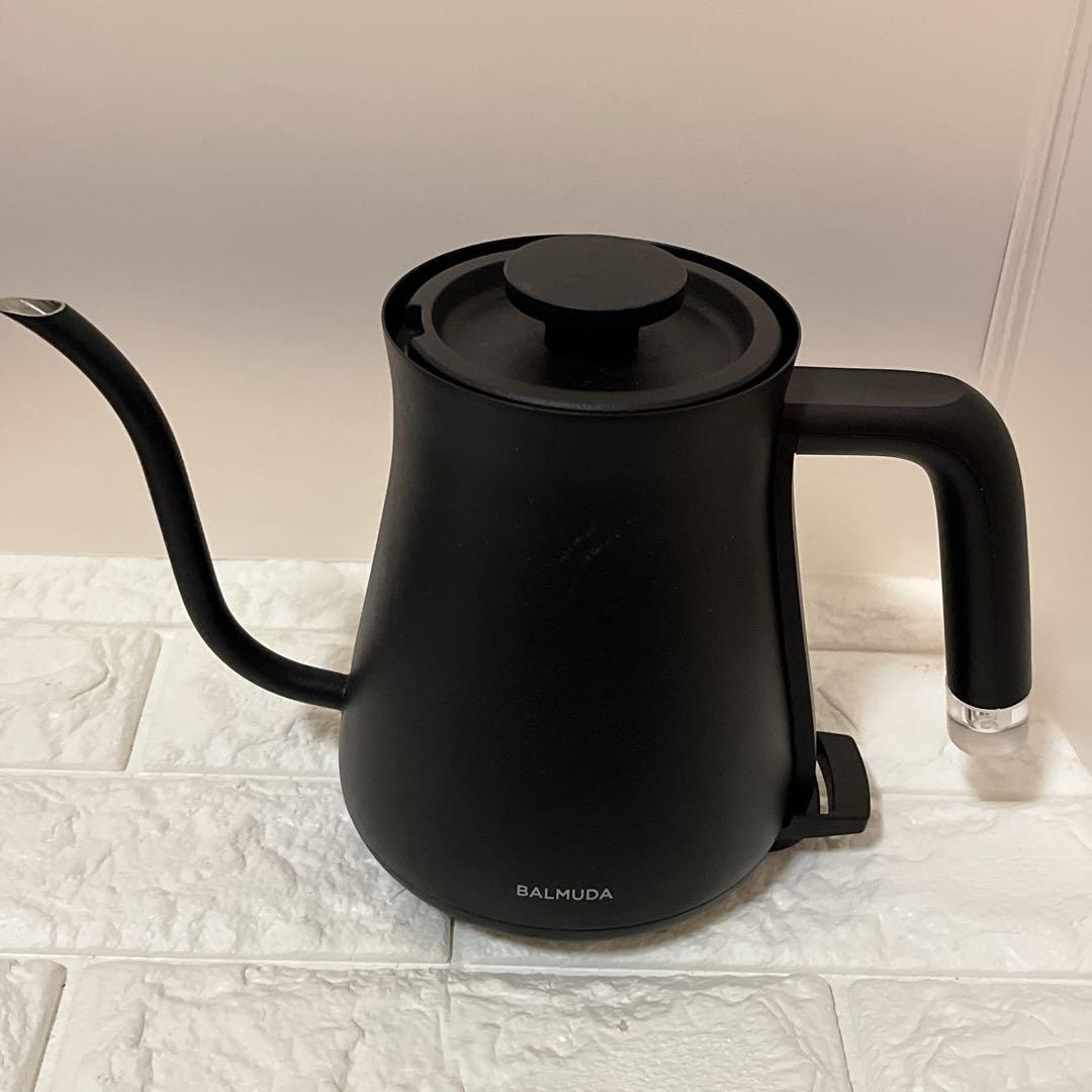 BALMUDA バルミューダ ザ・ポット K02A-BK ブラック 電気ケトル