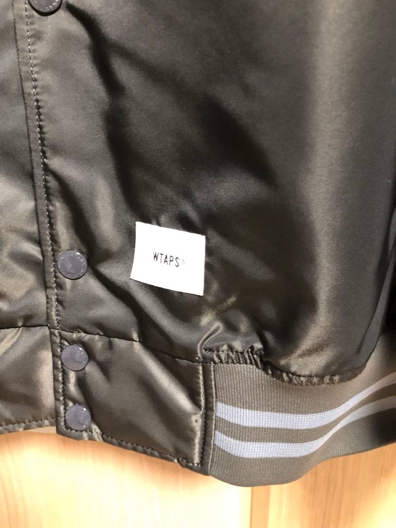 ジャケット・アウター WTAPS BENCH JACKET NYLON SATIN GRAY