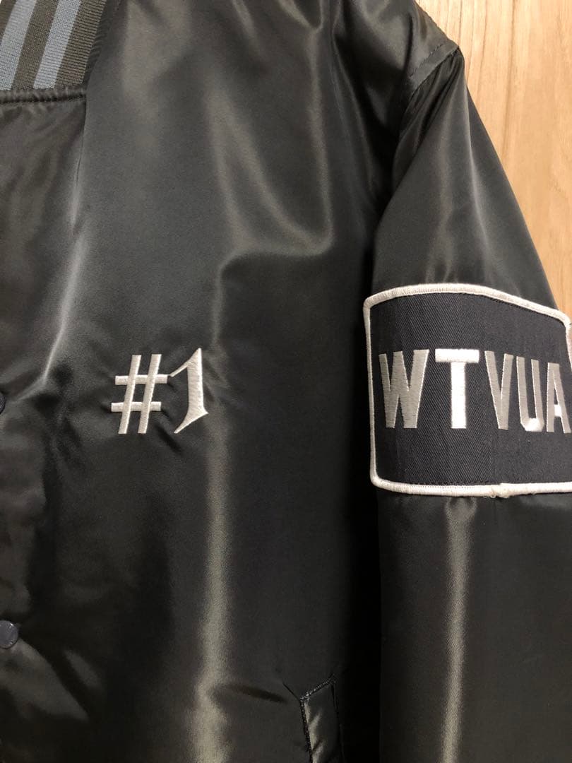 ジャケット・アウター WTAPS BENCH JACKET NYLON SATIN GRAY