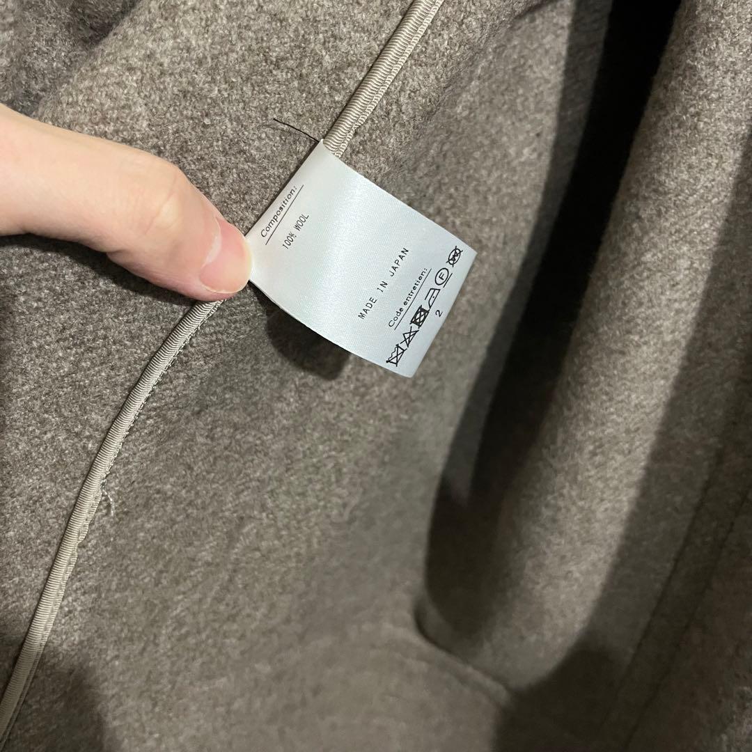 HERILL 22AW ブラックシープ ダッフルコート size : 2