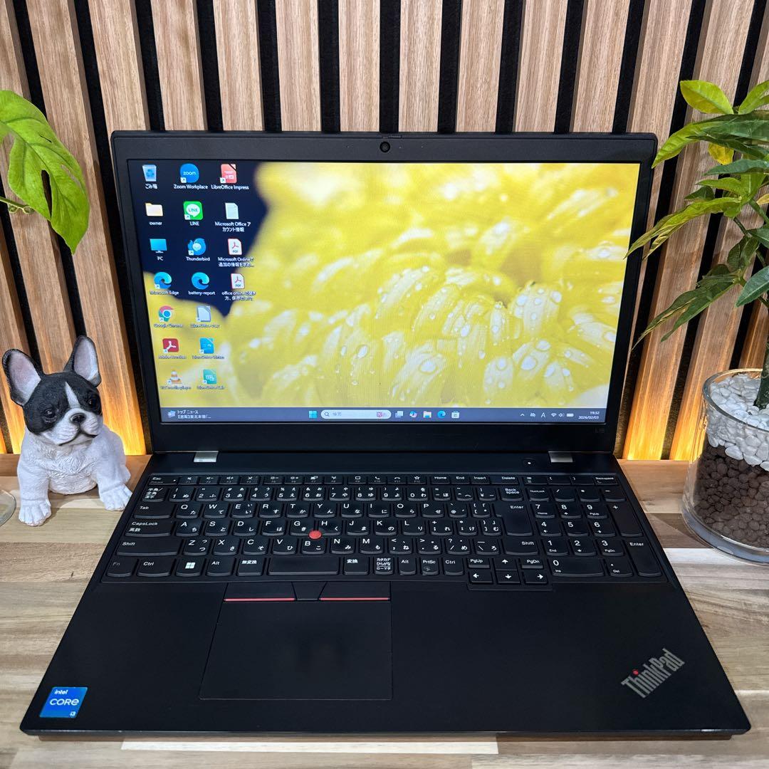 おすすめ‼️ThinkPad L15☘第11世代☘15.6インチ☘ノートパソコン