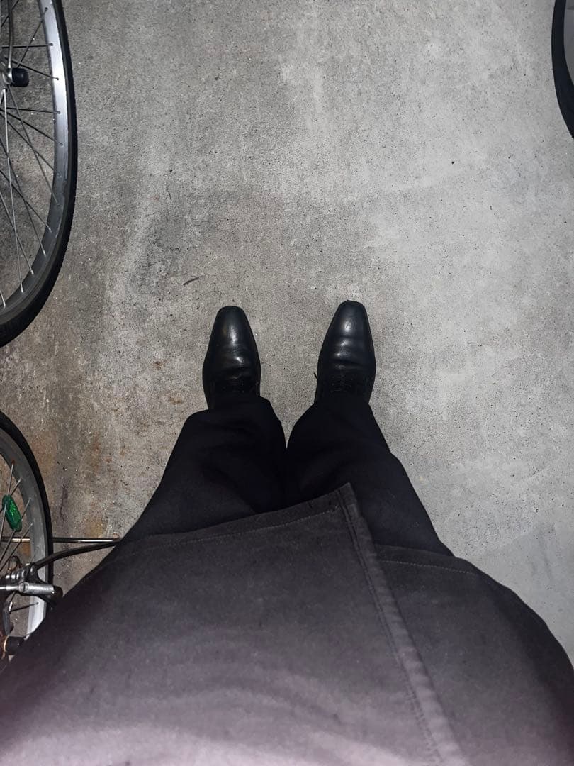 パンツ DRIES VAN NOTEN 2tuck Wool Wide Pants 46