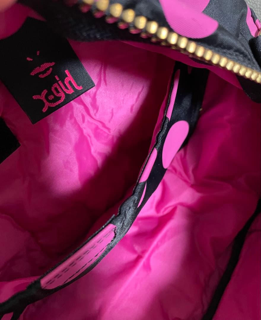 超希少！PORTER X-GIRL 草間彌生 コラボ ボディバッグ ピンクドット