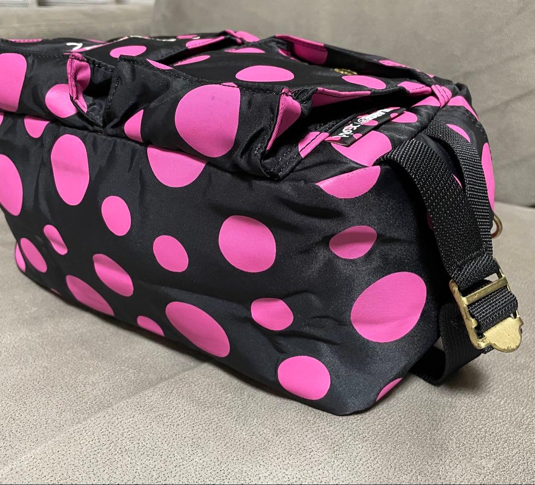超希少！PORTER X-GIRL 草間彌生 コラボ ボディバッグ ピンクドット