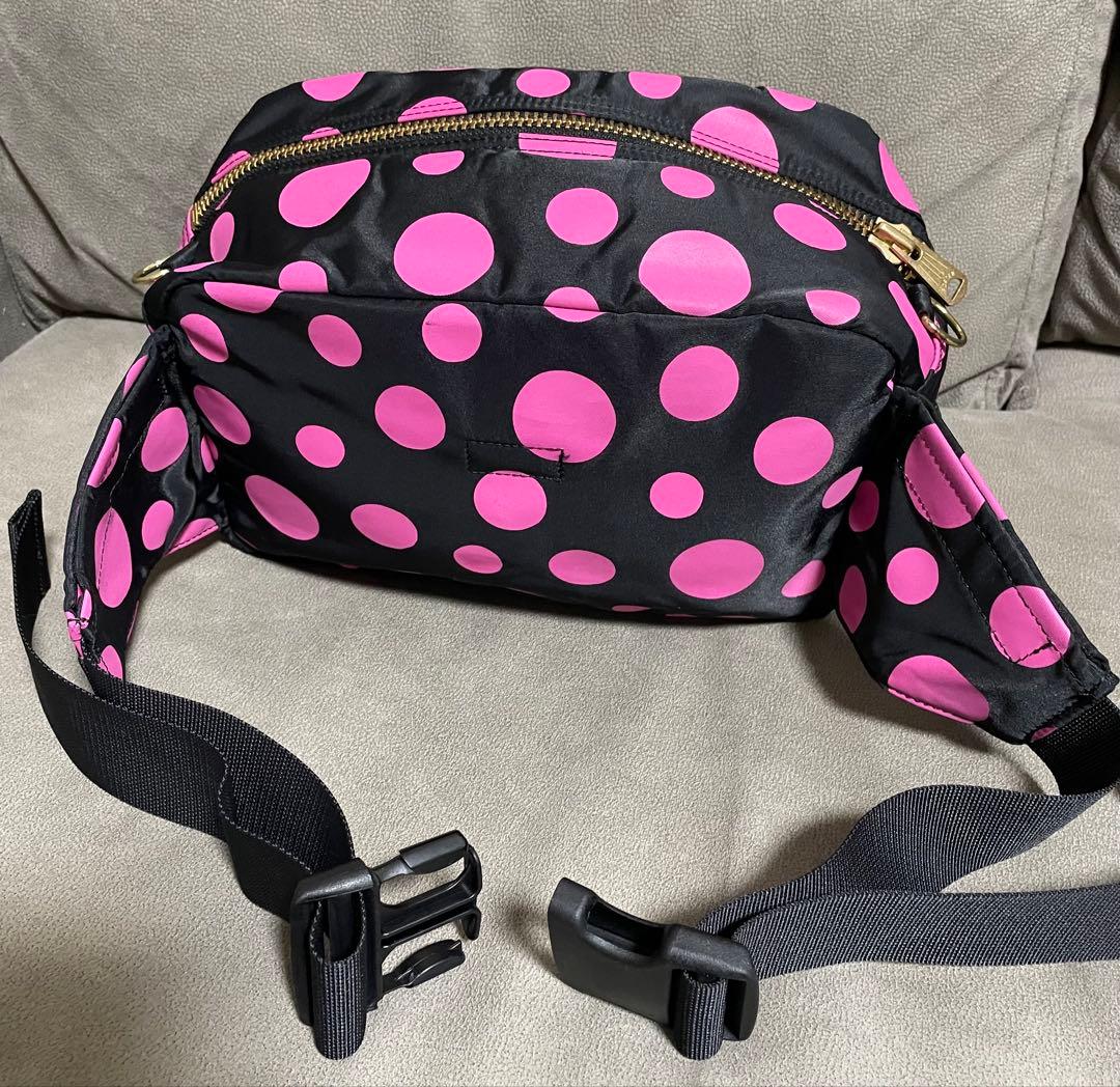 超希少！PORTER X-GIRL 草間彌生 コラボ ボディバッグ ピンクドット