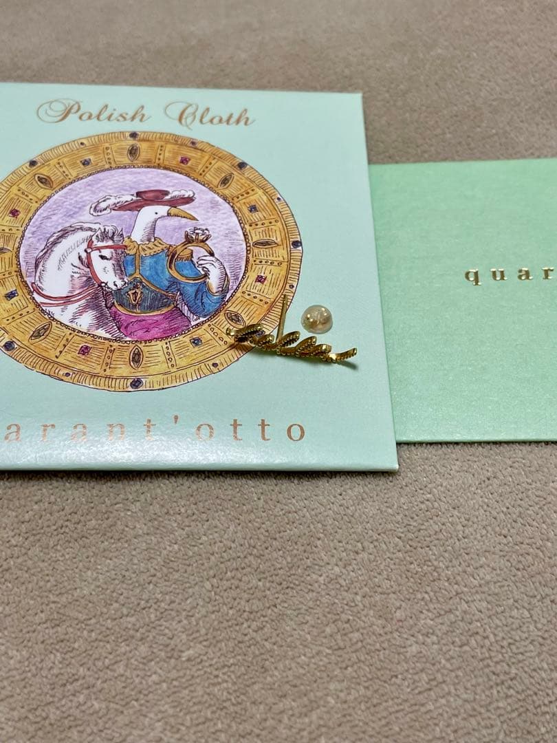 クアラントット　bella ピアス　片耳　k18