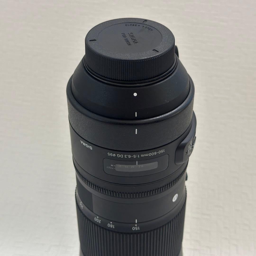 美品 FマウントSIGMA 150-600mm Contemporary ニコン