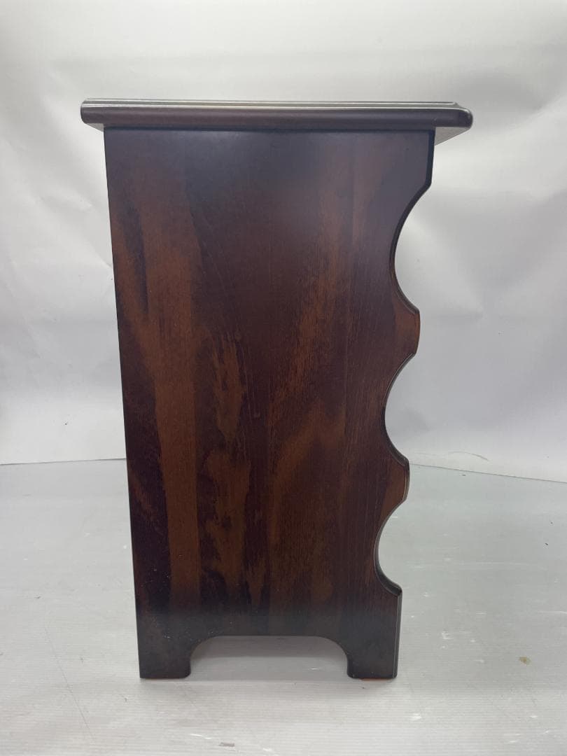 karimoku ダークブラウン シェルフ 3段　09c12