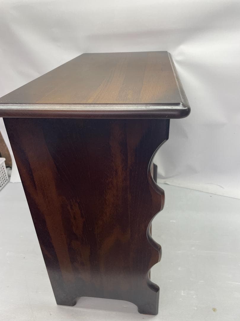 karimoku ダークブラウン シェルフ 3段　09c12