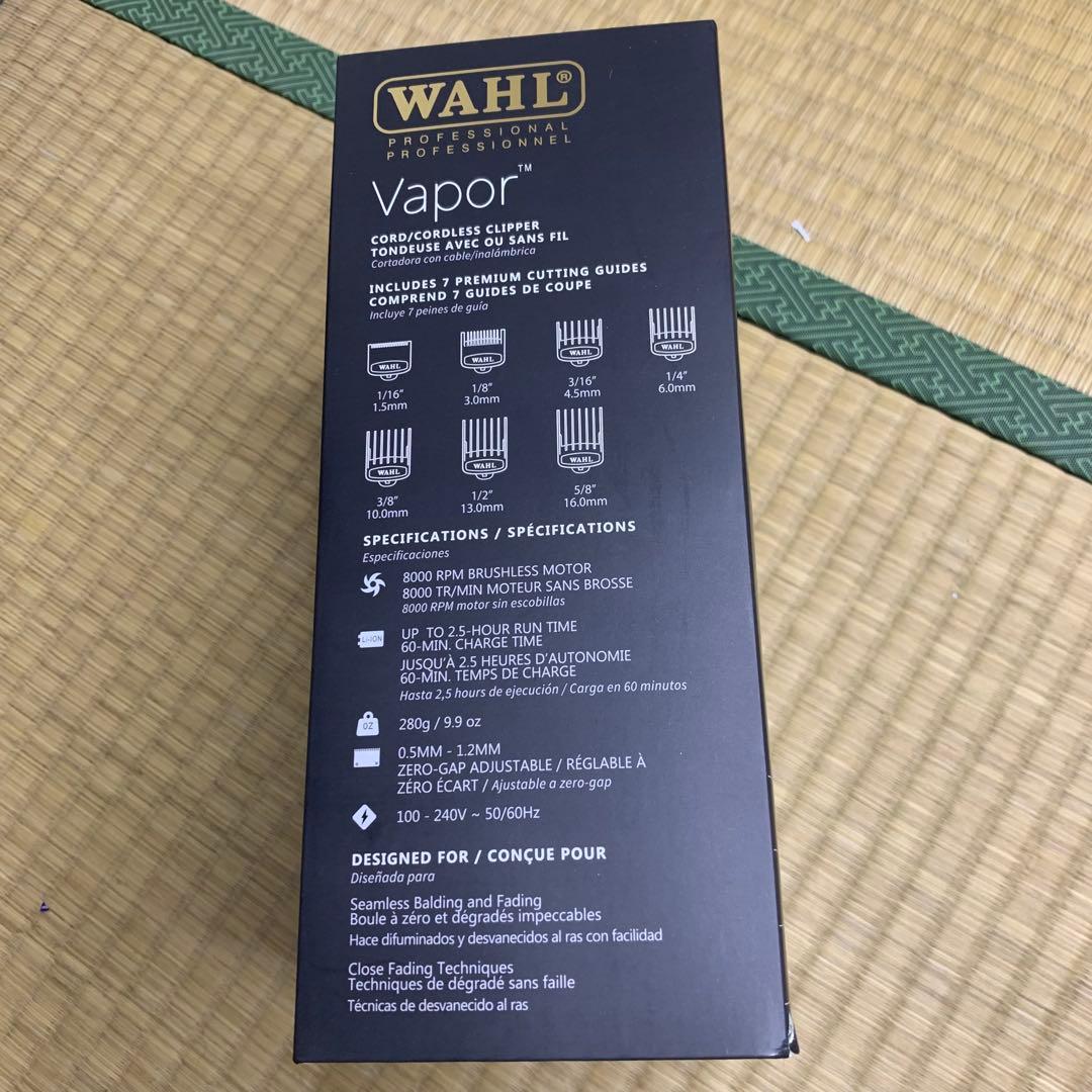 WAHL 5Star Vapor コードレスバリカン ウォール