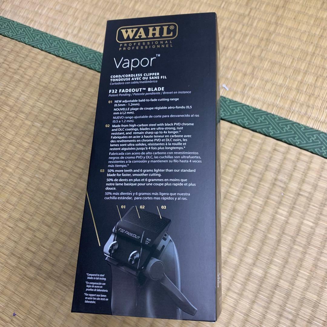 WAHL 5Star Vapor コードレスバリカン ウォール