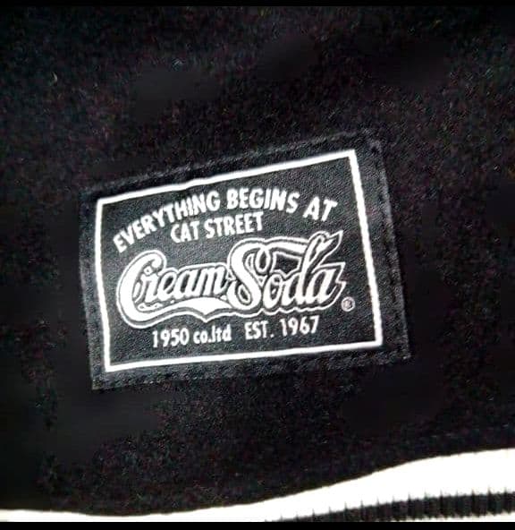 ソ*ト様 ★希少品１点物、サイズXL★　CREAMSODA スカル刺繍 1967