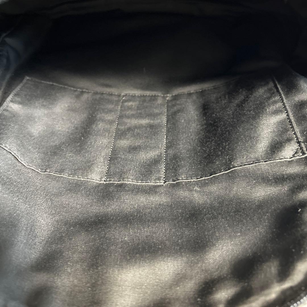 【正規品】COACH コーチ　レザー ストライプ　リュック　シグネチャー柄