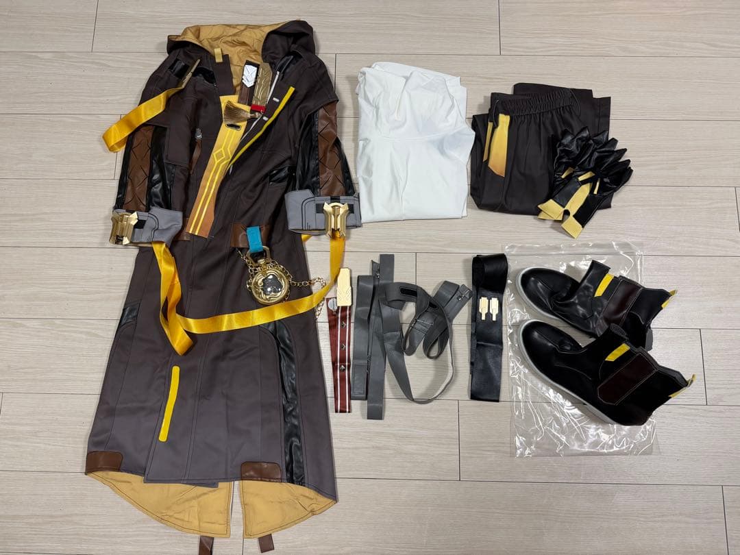 次元依 穹 開拓者 男 コスプレ衣装 Mサイズ　靴つき