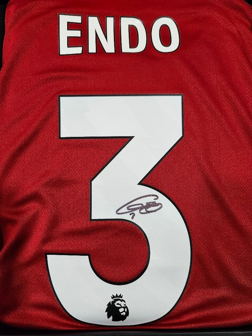 リヴァプール 遠藤航 サイン ユニフォーム 正規 証明書付き サッカー 日本代表