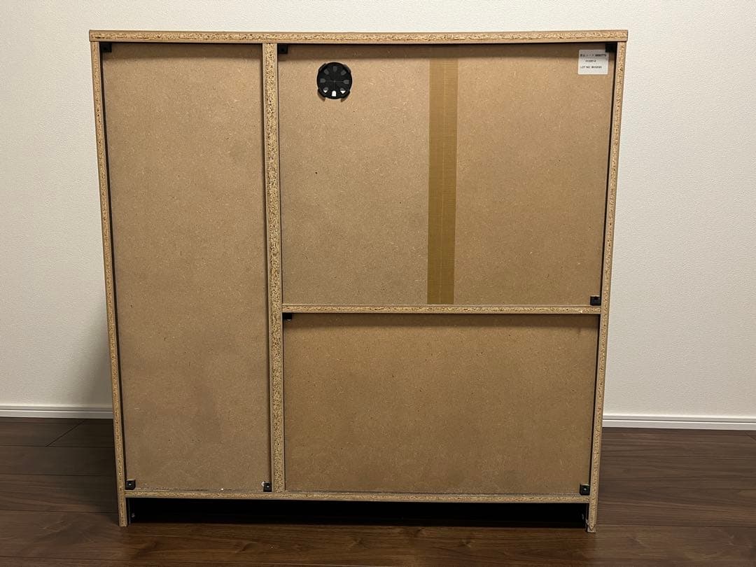 ニトリ レンジ台 フォルム 幅90cm ダークブラウン 8890770