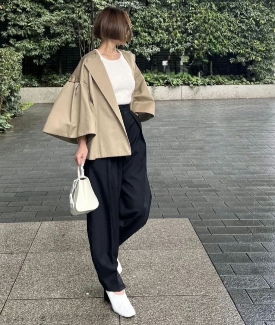 シーニュ cygne チノショートコート