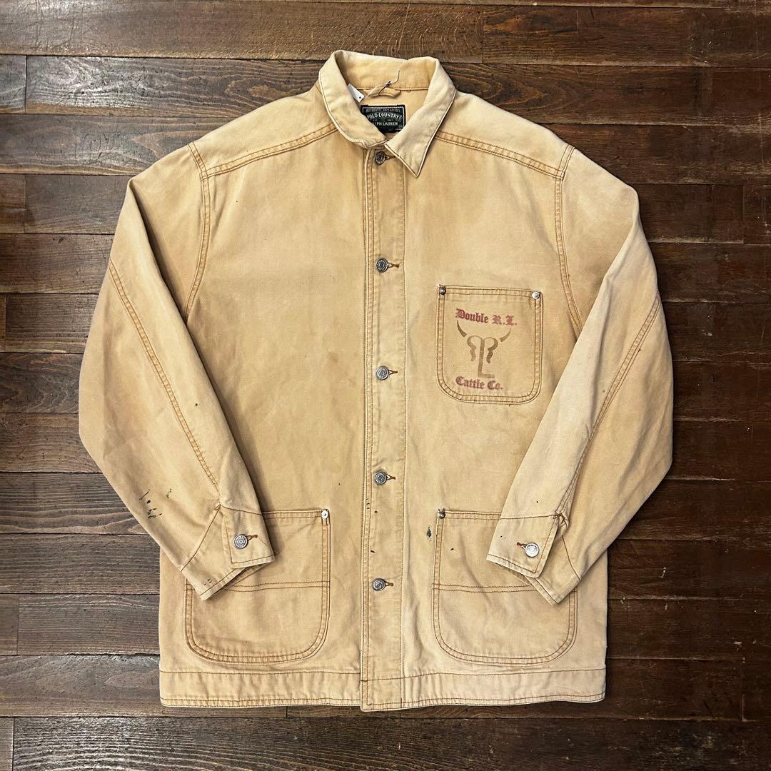 名作　POLO COUNTRY USA製　カバーオール　ダブルアールエル RRL