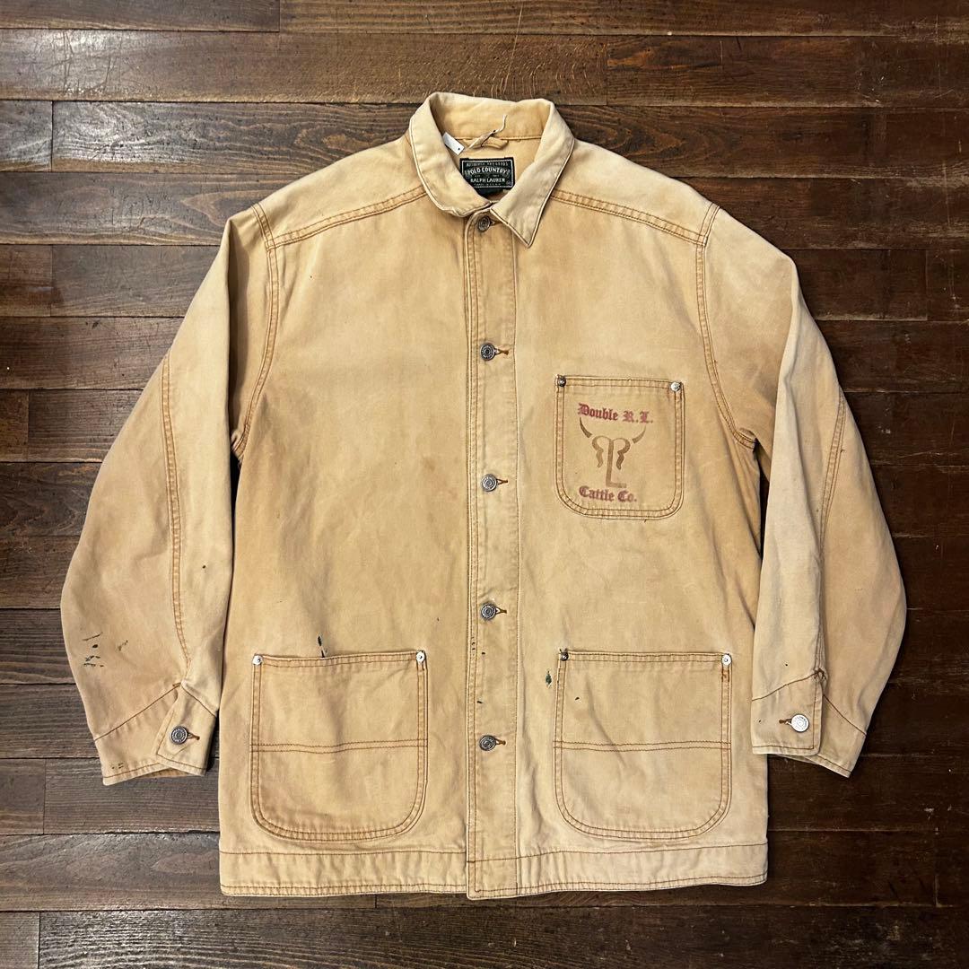 名作　POLO COUNTRY USA製　カバーオール　ダブルアールエル RRL