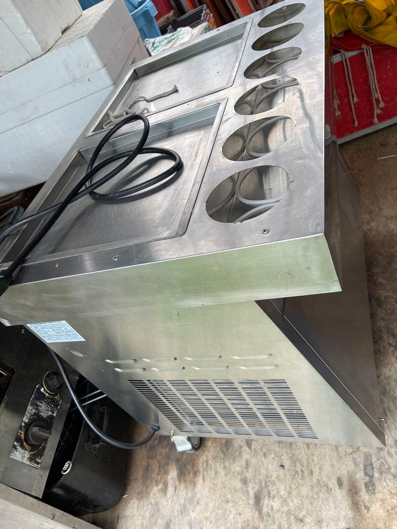 アイスクリームメーカー ステンレス製 6容器