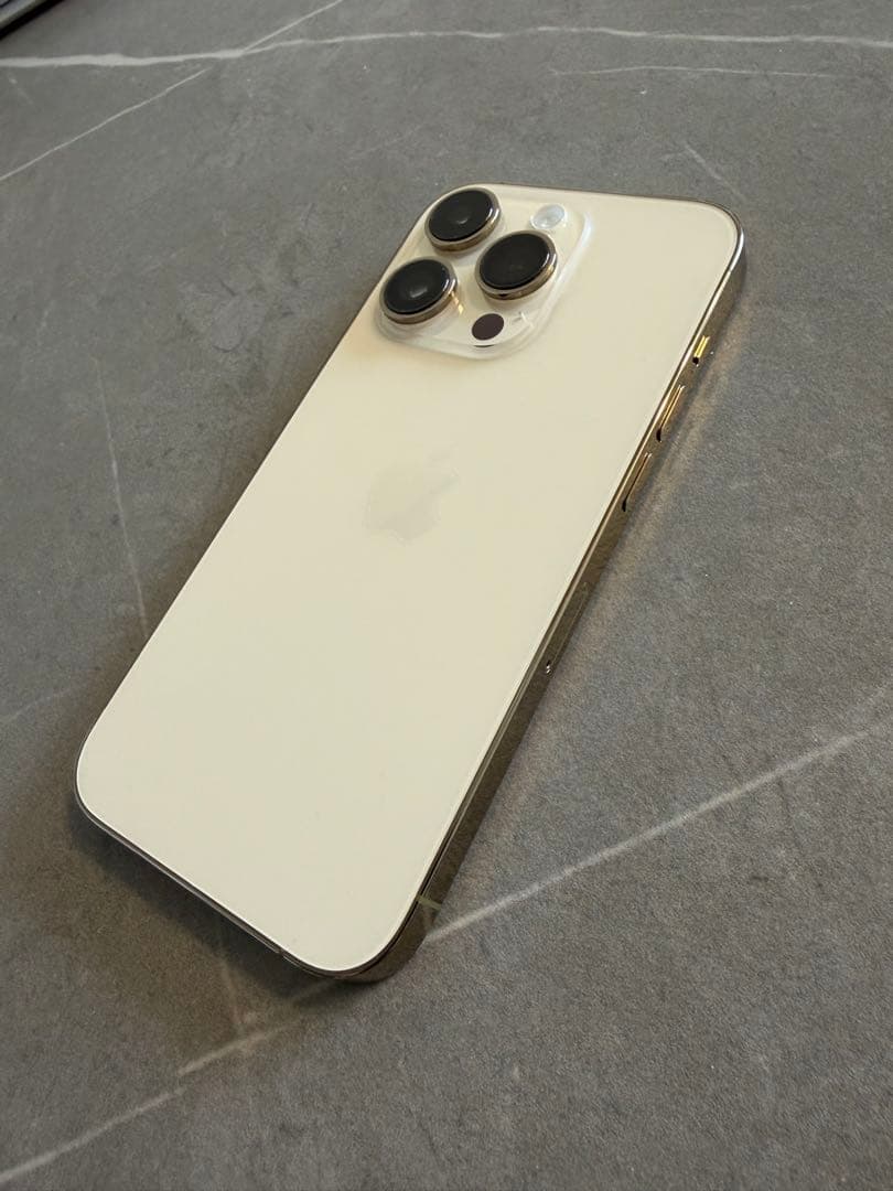 [美品]Apple iPhone 14 Pro ゴールド 本体 SIMフリー