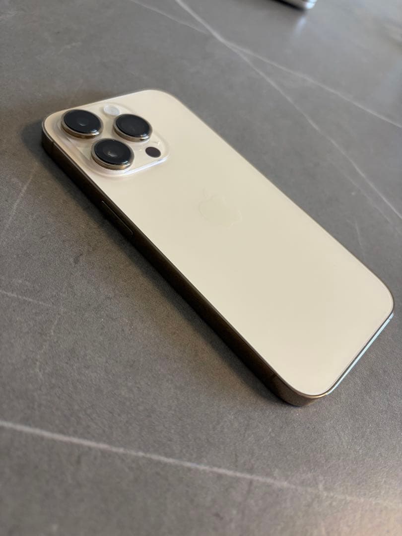 [美品]Apple iPhone 14 Pro ゴールド 本体 SIMフリー