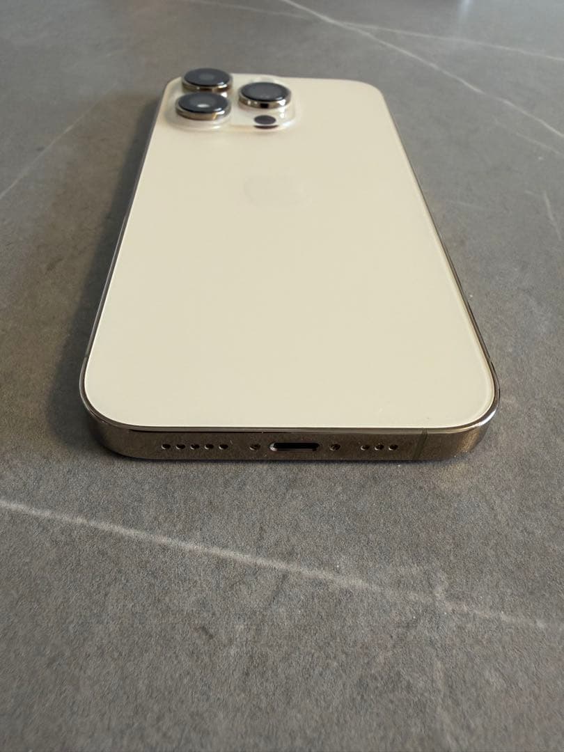 [美品]Apple iPhone 14 Pro ゴールド 本体 SIMフリー