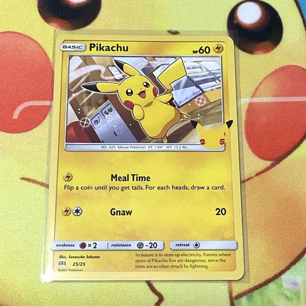 【英語版】ポケモンカード 25周年記念 アメリカマクドナルド限定 ノーマルセット