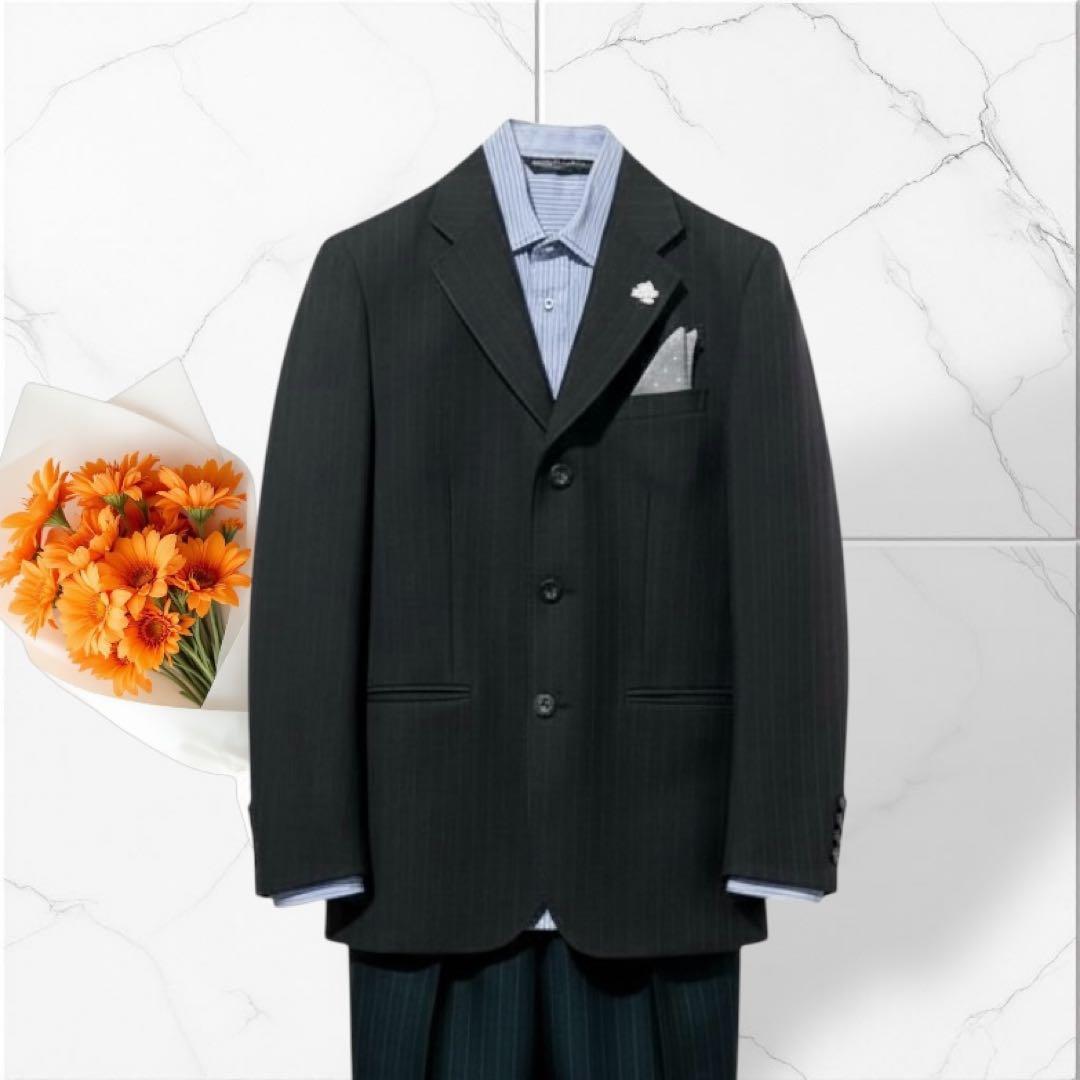akkoさま　　150ヒロミチナカノ スーツ 男の子 卒業式　濃紺ス 3ボタン
